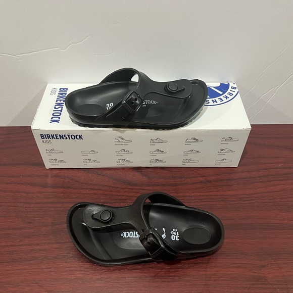 Birkenstock, Gizeh Eva, Kids Sandals, Black - Picture 4 of 8